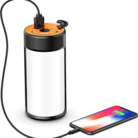 Camping Lights With Rechargeable USB C phone charger