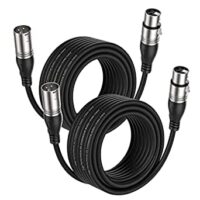XLR Cable XLR Microphone Cable 10M/30FT 2 Packs